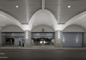 Baird Center GFRC column cover