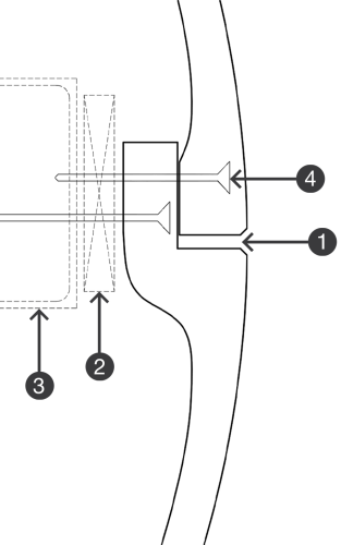 GFRC Image Drawing of GFRC column cover