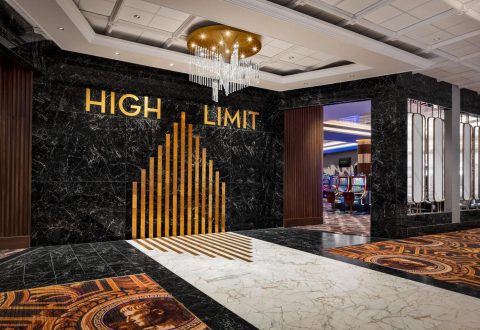 Commercial GRG project Matching Grid cover ceiling tile work for new orleans casino done by Castle