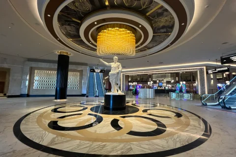 Caesar casino dome ceiling cover Commercial GRG project Caesar casino dome ceiling cover for Caesar new orleans