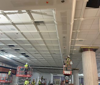 caesar ceiling project-2 Grid cover ceiling tile new orleans casino progress